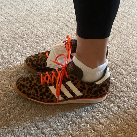 Leopard Adidas 2025 Wmns SL72 OG 'Cheetah Pack - Impact Orange' - Picture 7 of 7